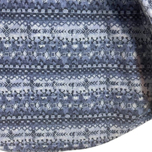 L.L. Bean Mens XL Aztec Chamois Shirt USA Made Vintage Rugged Cabincore Flannel - Picture 12 of 12